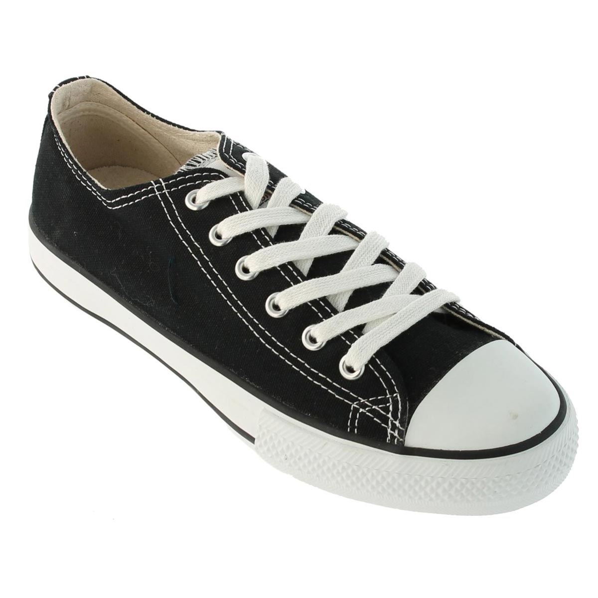 VICTORIA CANVAS SNEAKER UNISEX BLK