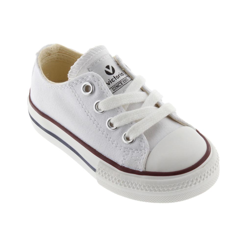 Victoria Canvas Sneaker Jnr Uni White