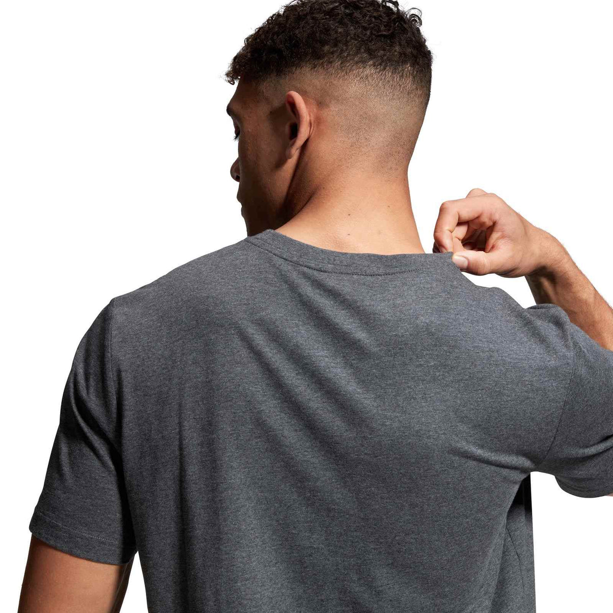 CCC Men's Cotton Logo Tee Grey