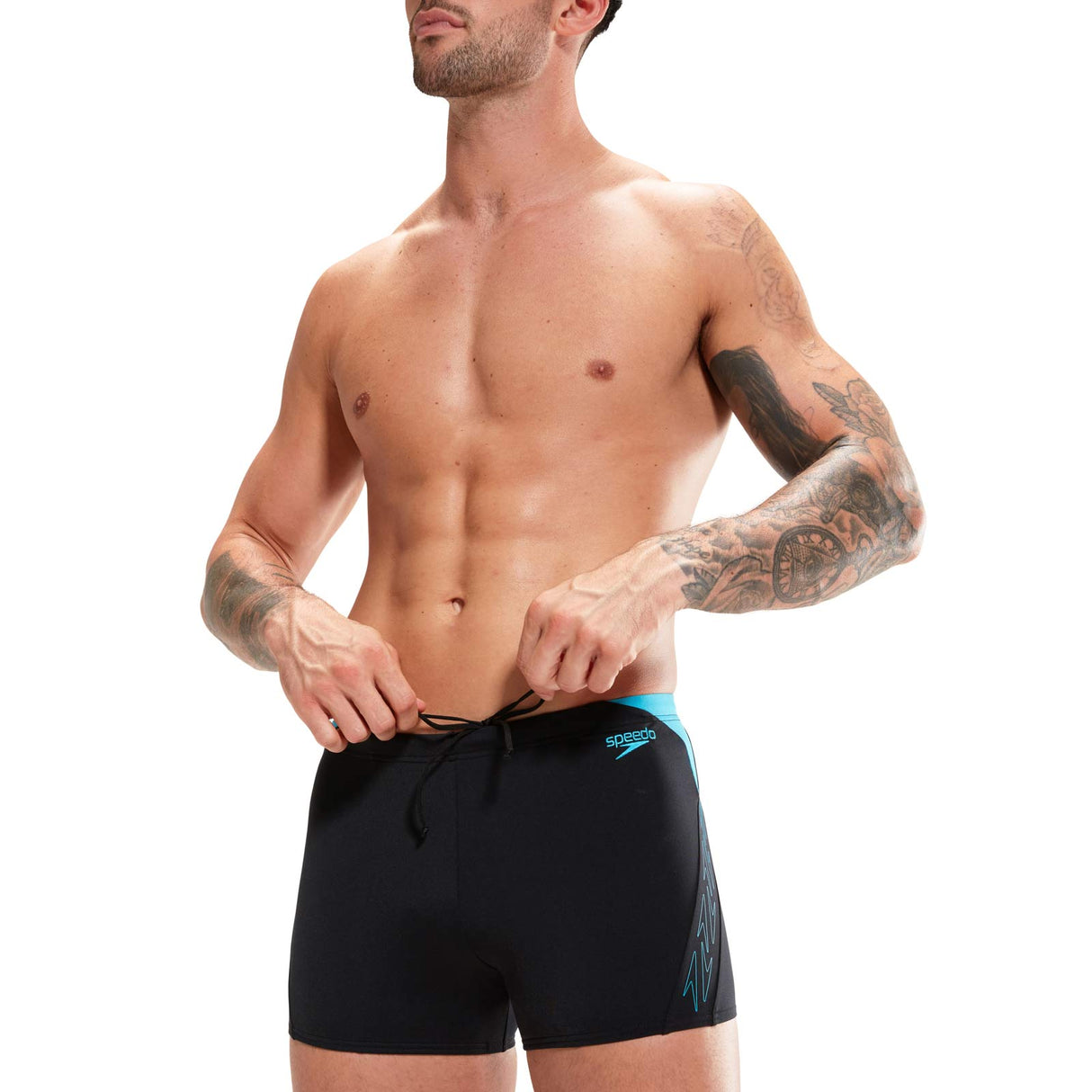 SPEEDO HYPERBOOM SPL ASHT AM BLACK/BLUE
