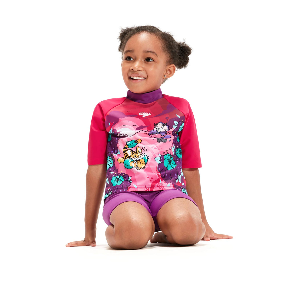 SPEEDO LTS SP TOP JAM IF PINK/PURPLE