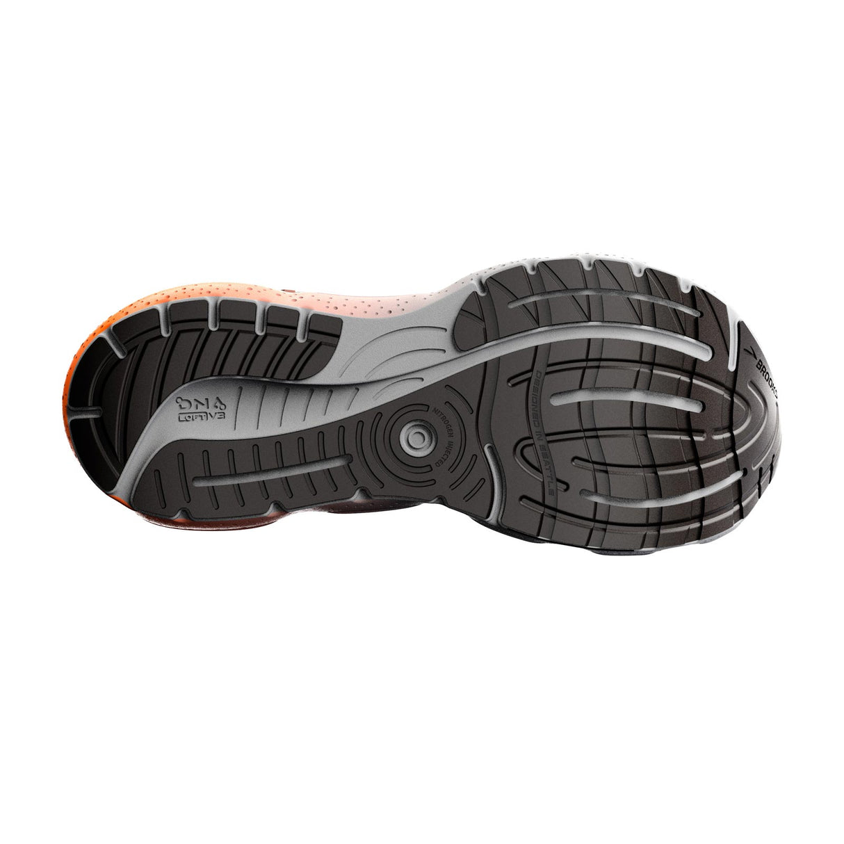 Brooks Glycerin GTS 20 Mens Black/Orange