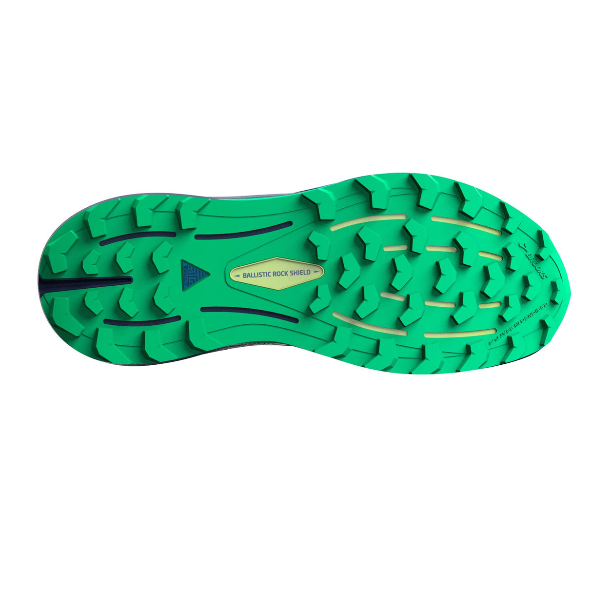 Brooks Cascadia 16 Mens Blue/Green