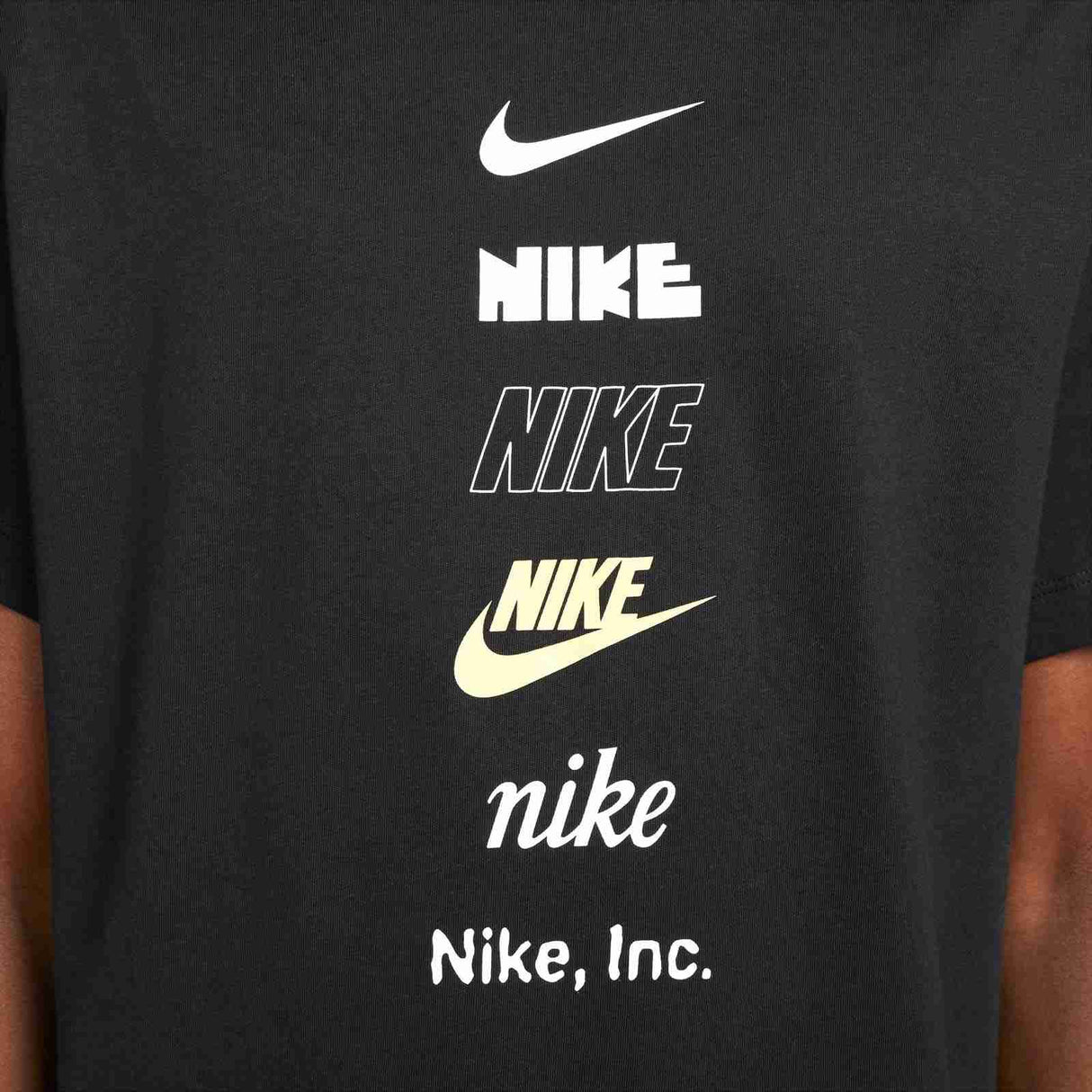 Nike Mens Nsw Tee Club+ HDY PK4 Black