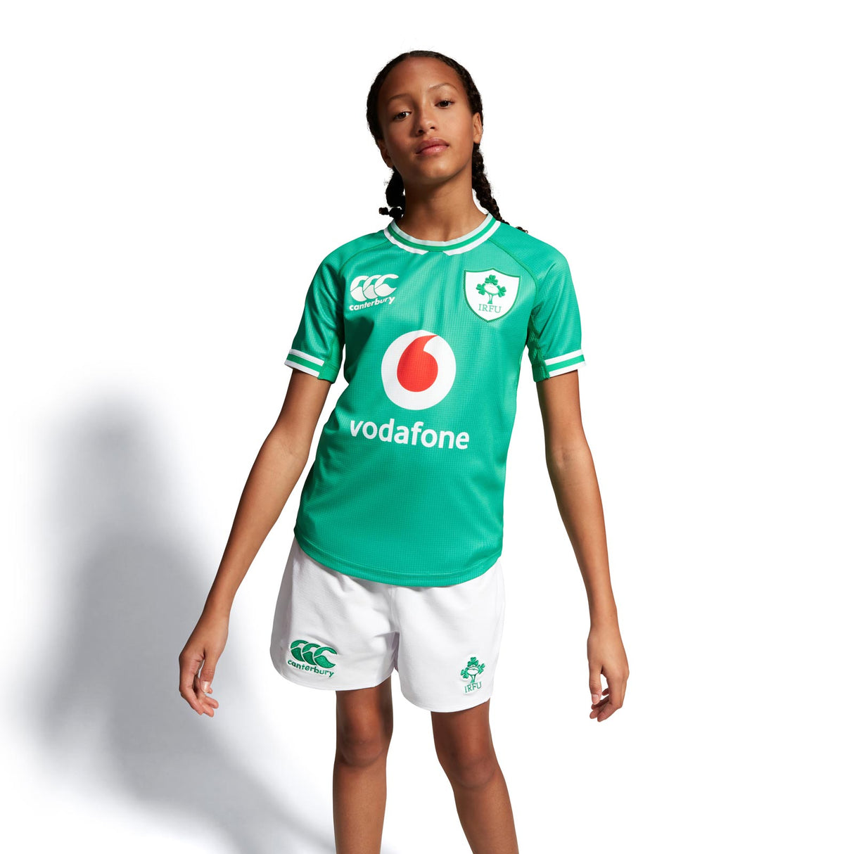CCC IRFU 23 Jnr Home Match Short White