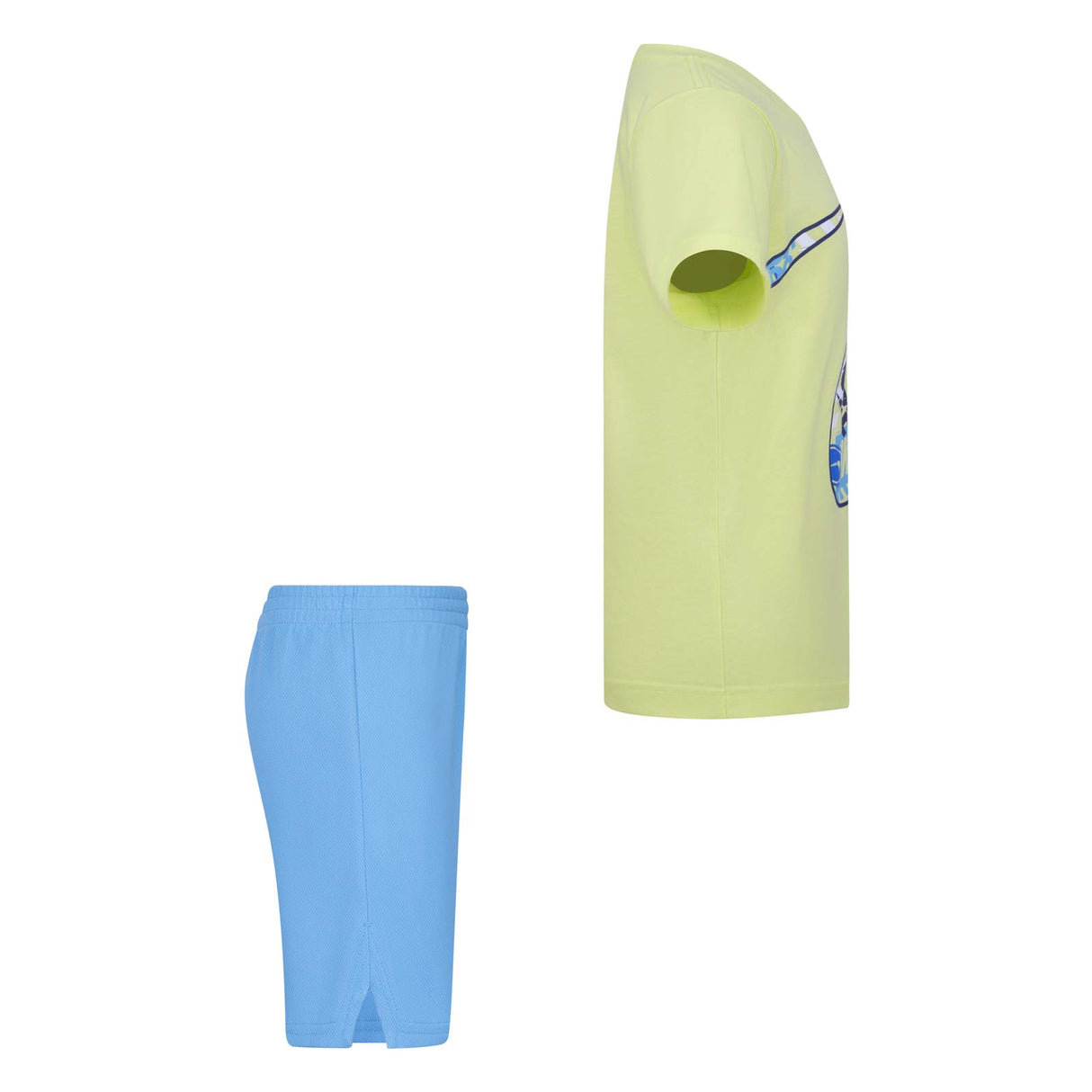 NIKE JNR WILD AIR MESH SHORT SET BLUE