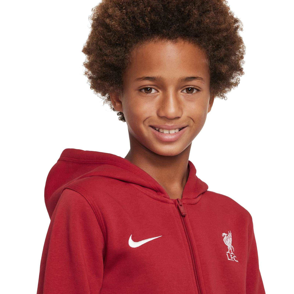 Nike LFC 23 Kids NSW FZ Hoodie Red
