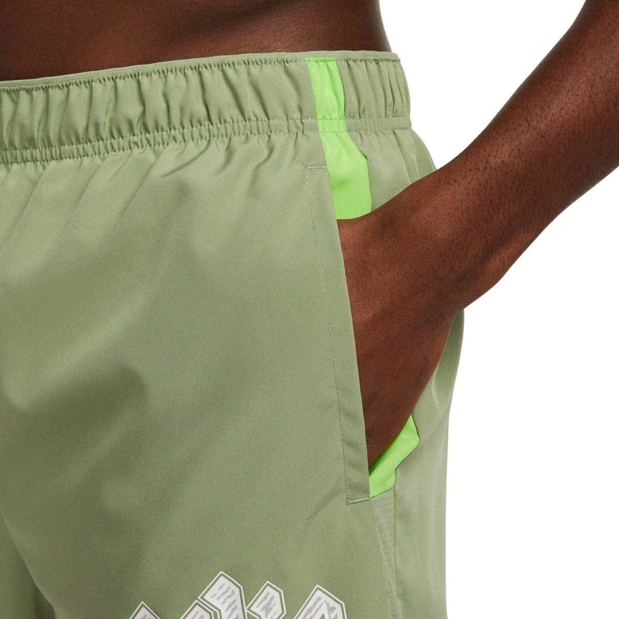 Nike Mens DF Run Challenger 5in Short G