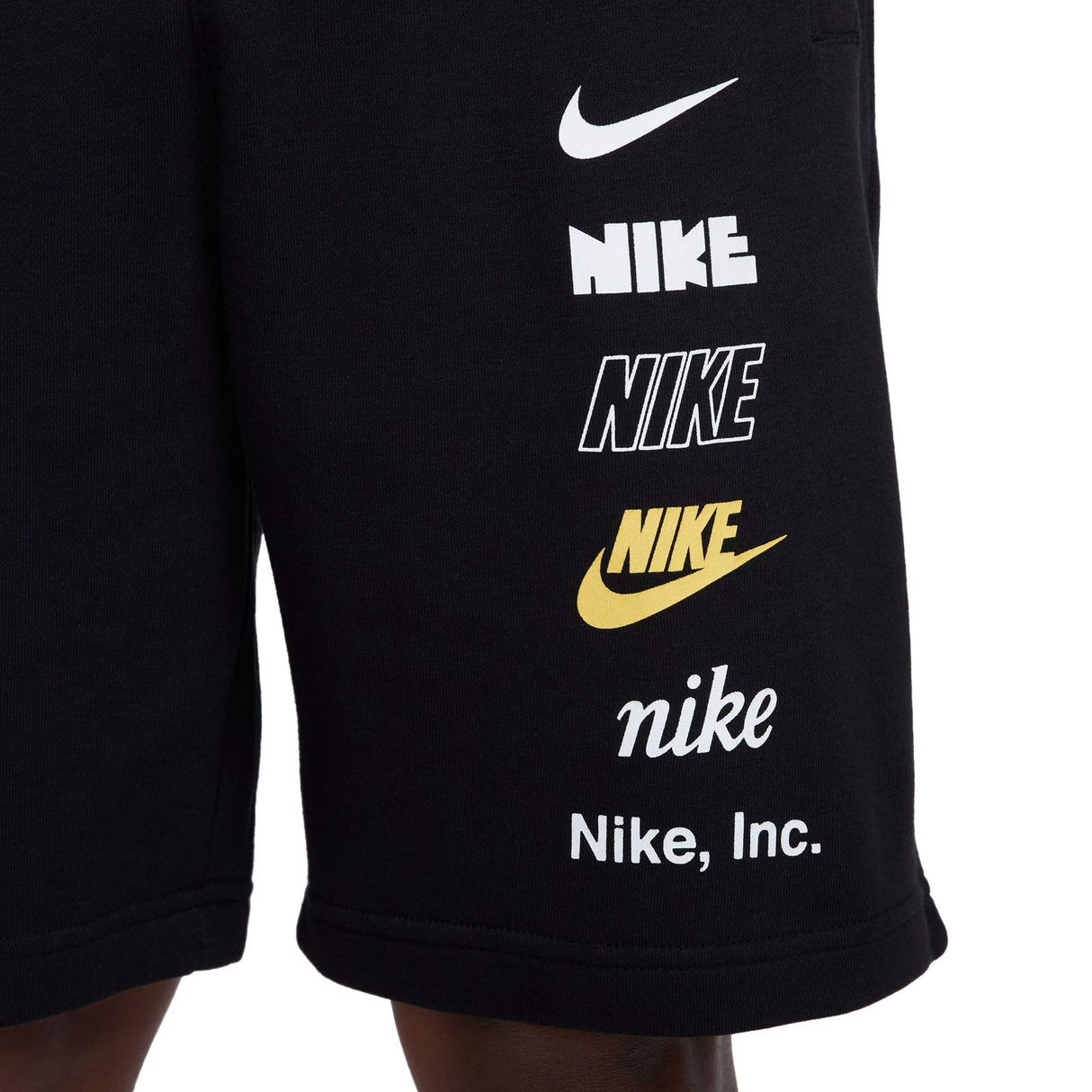 Nike Mens Club Shorts Logo Black