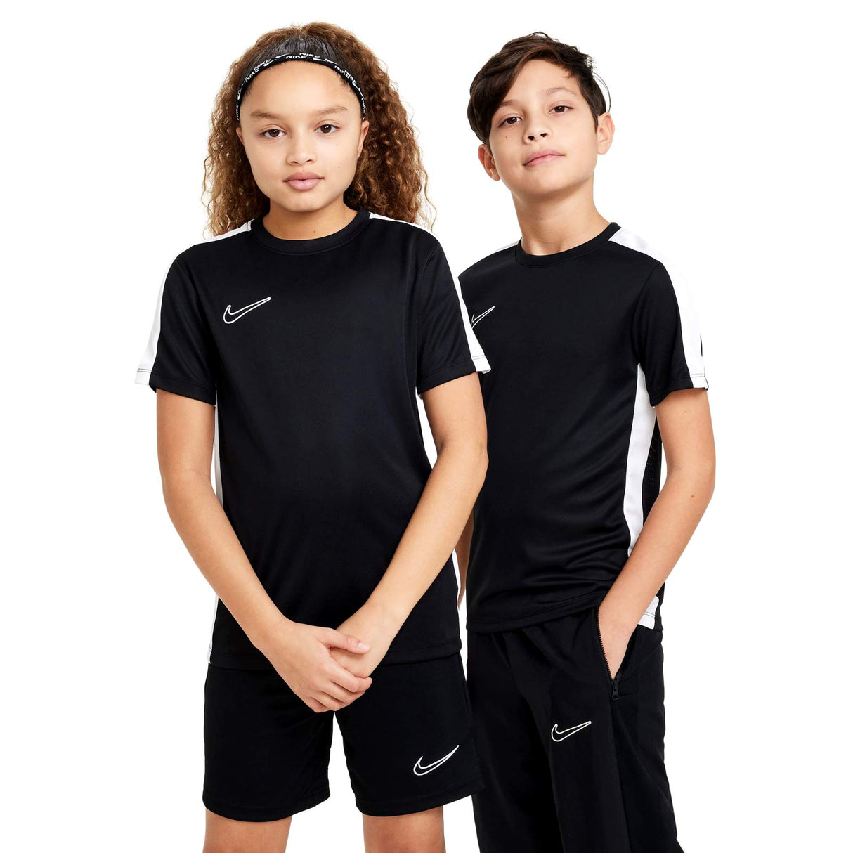 Nike Boys DF Acad 23 Top SS BR Black