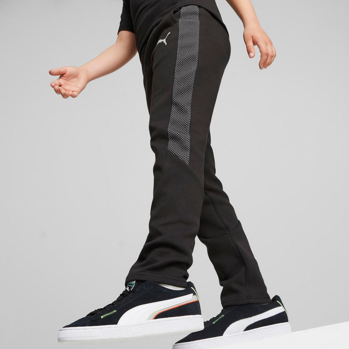 Puma Boys Evostripe Pants DK Black
