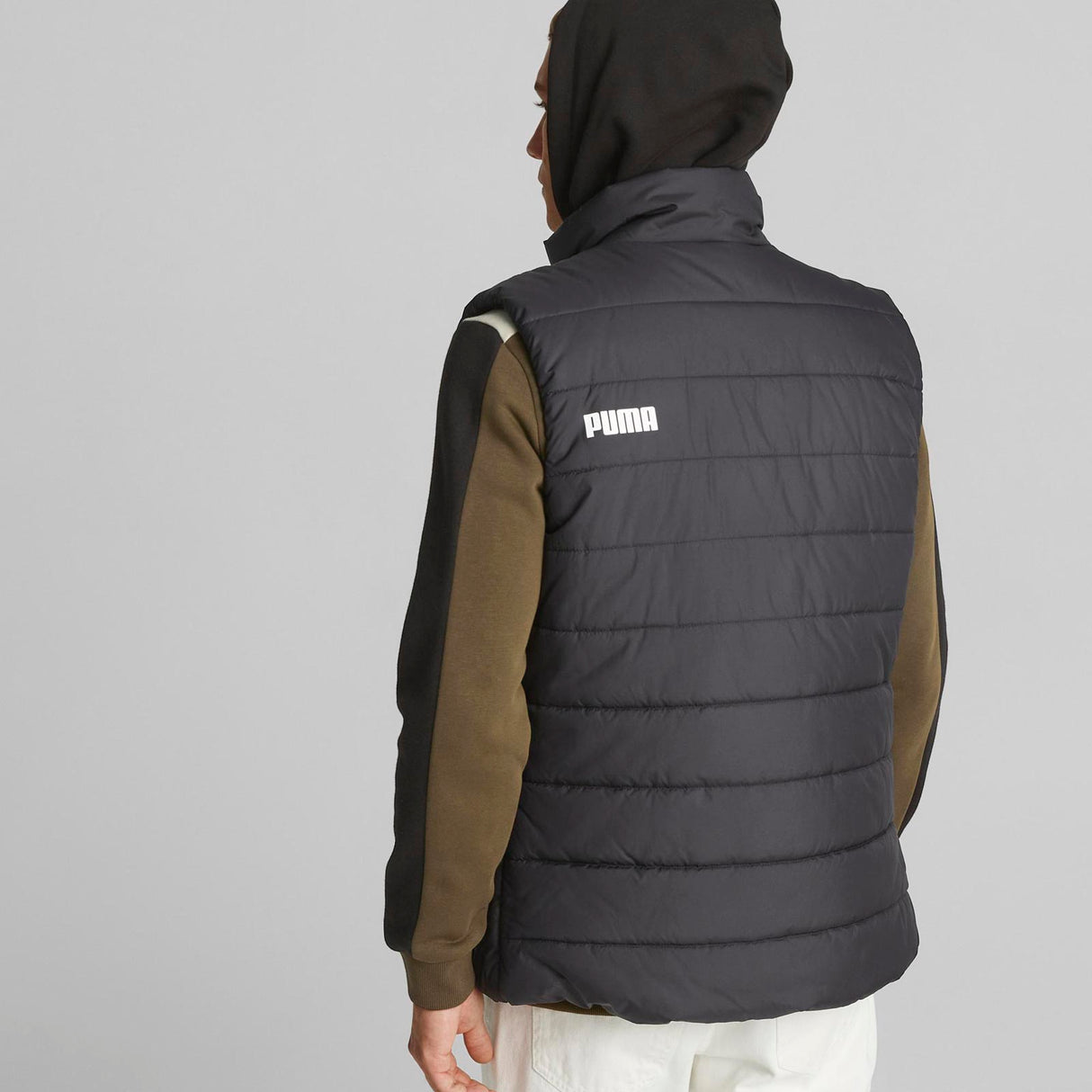 Puma Mens ESS Padded Vest Black