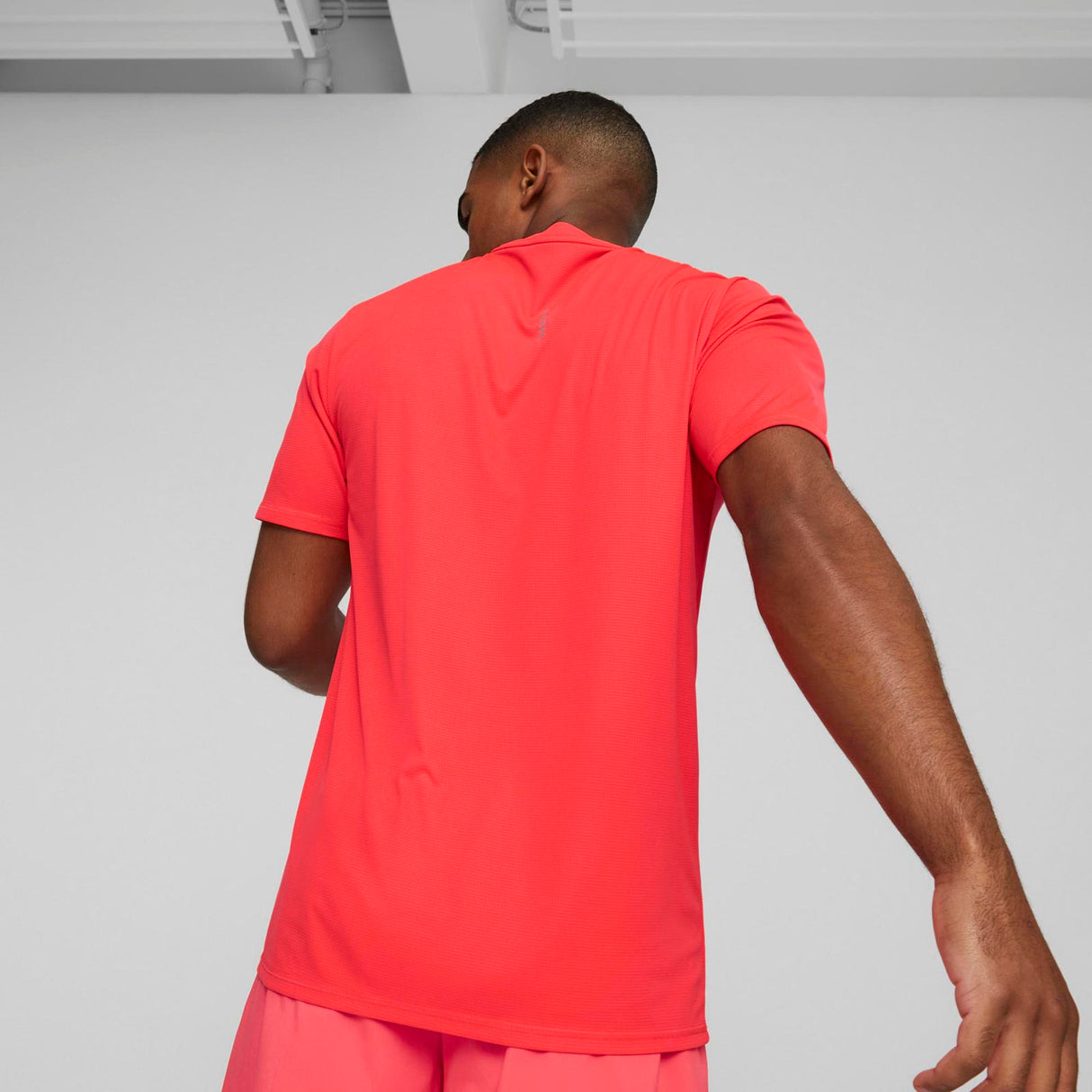 Puma Mens Run Fav SS Tee Red