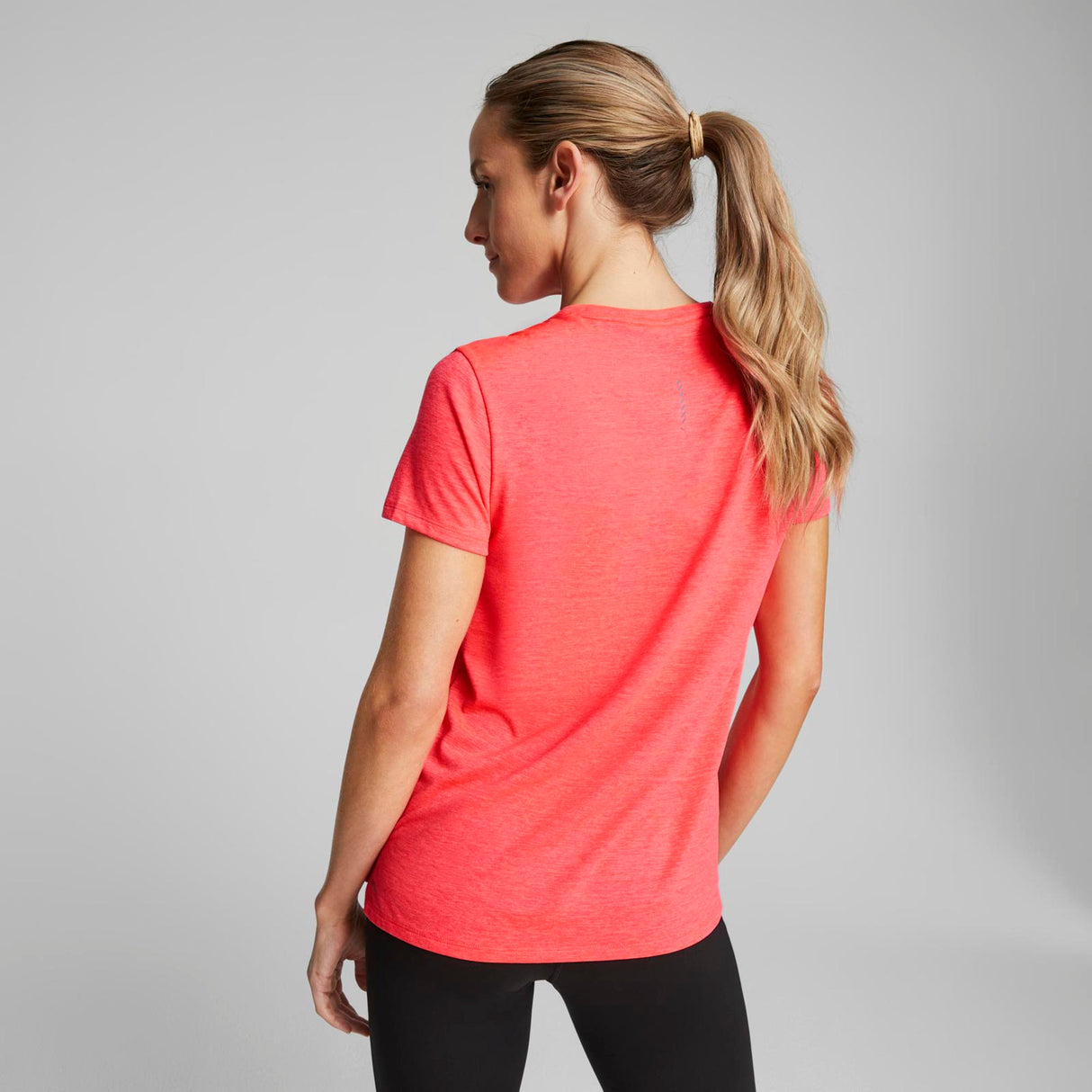Puma Wmns Run Fav Heather SS Tee Pink