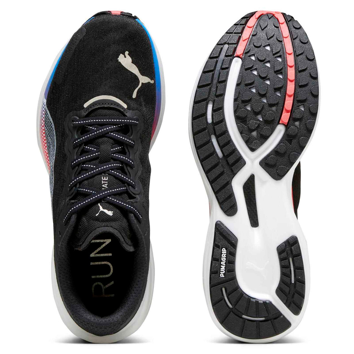 Puma Deviate Nitro 2 Mens Black/Blue