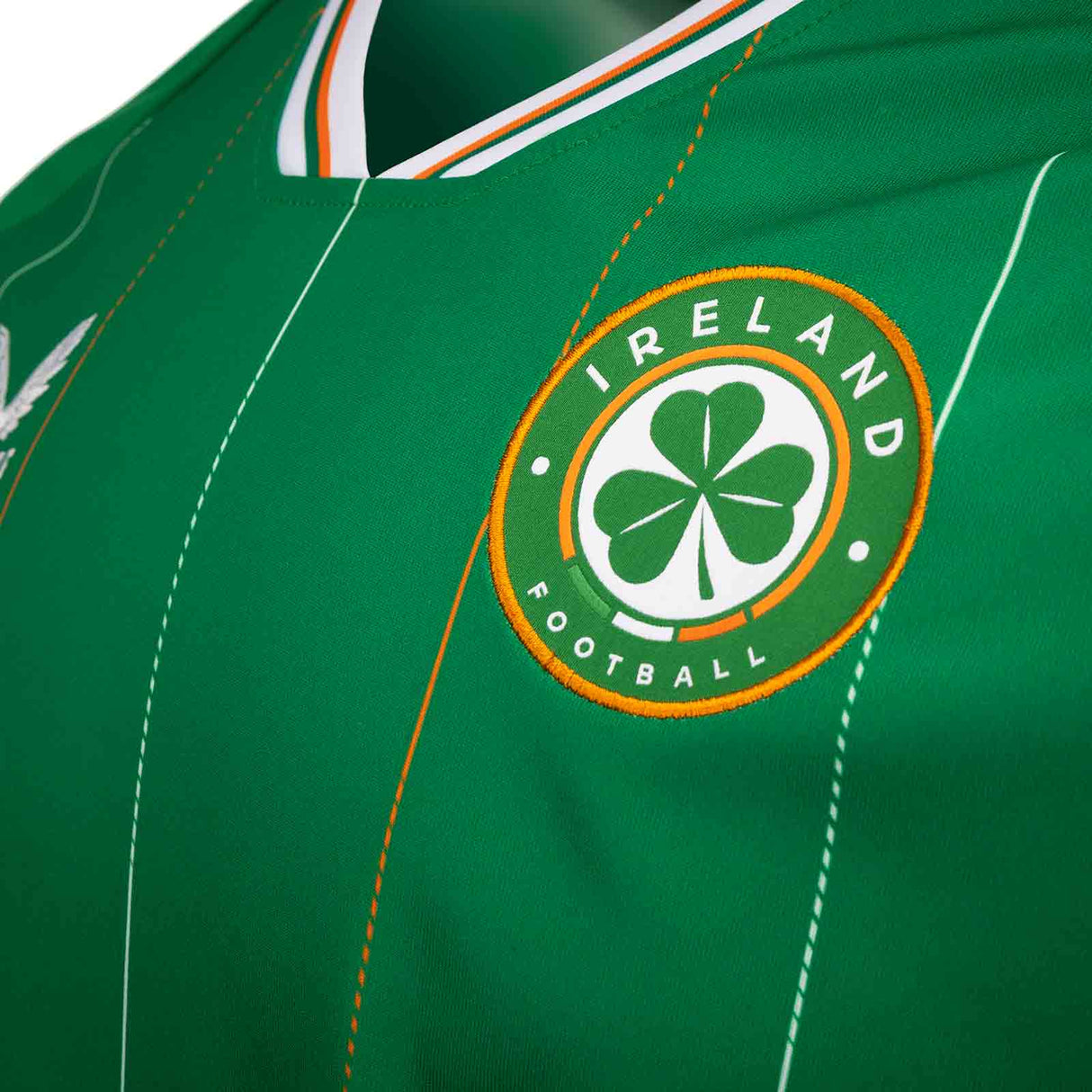 Castore FAI 23 Home Kids SS Jersey Green