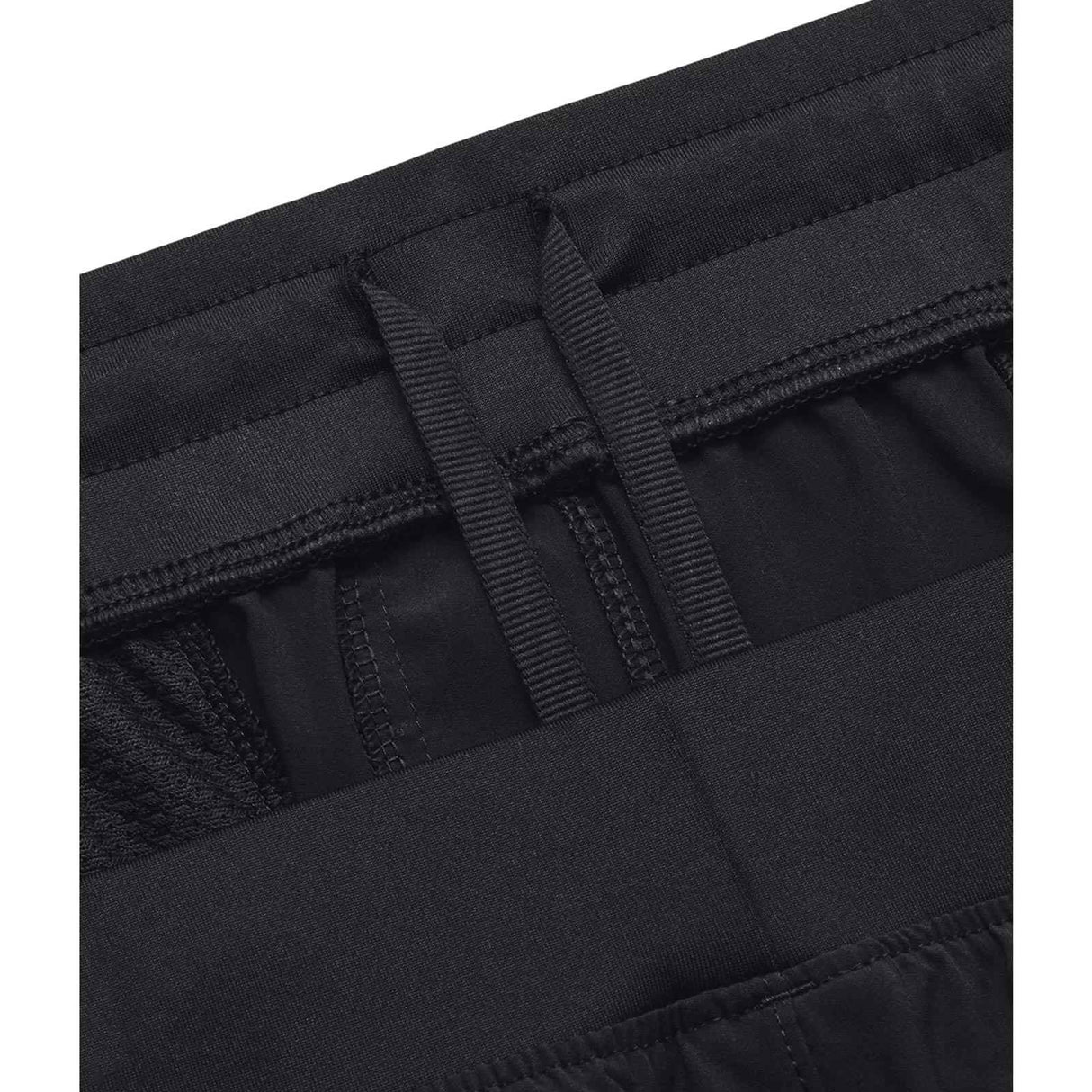 UA Mens Stretch Woven Cargo Pants Black