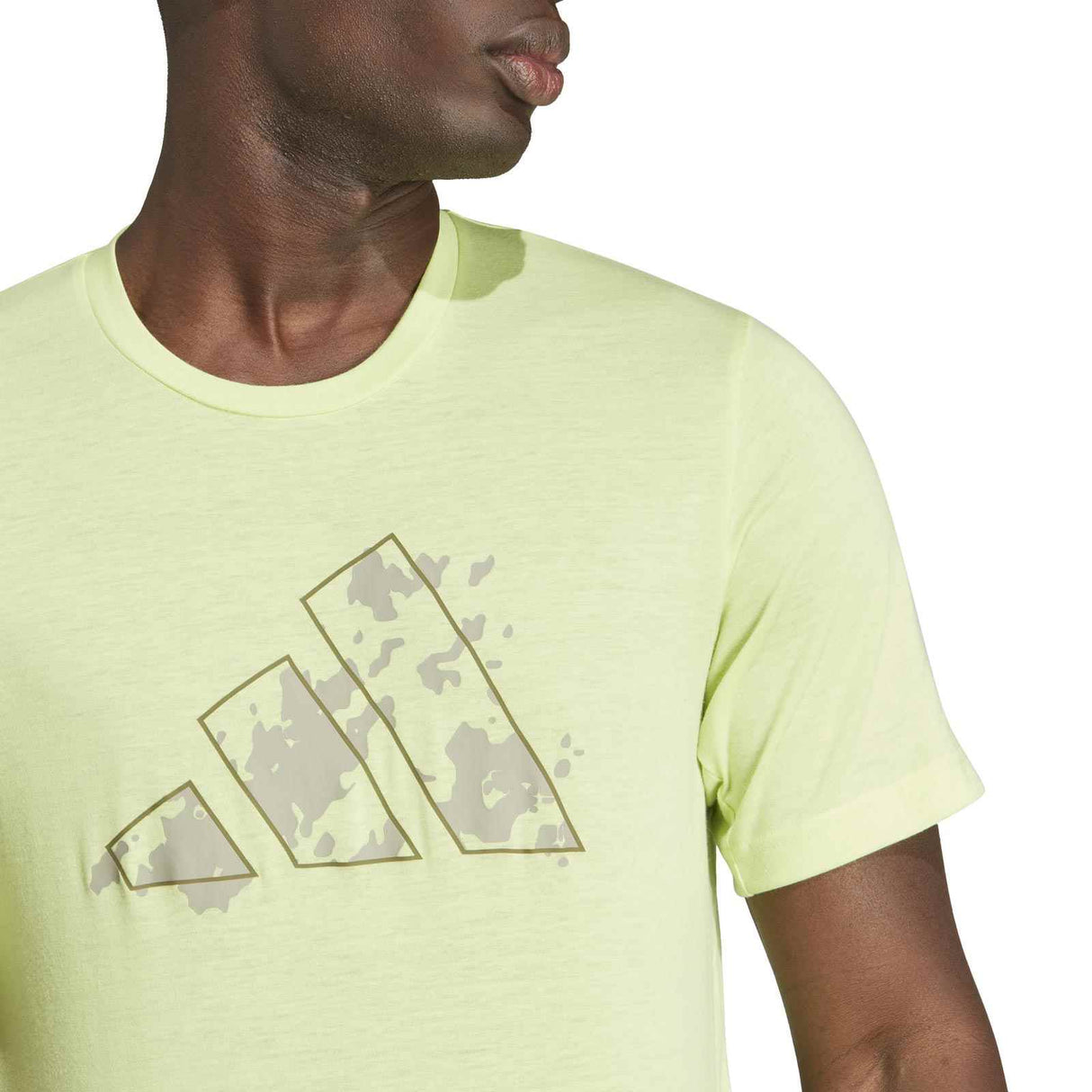 adidas Mens TR ES Tee Green