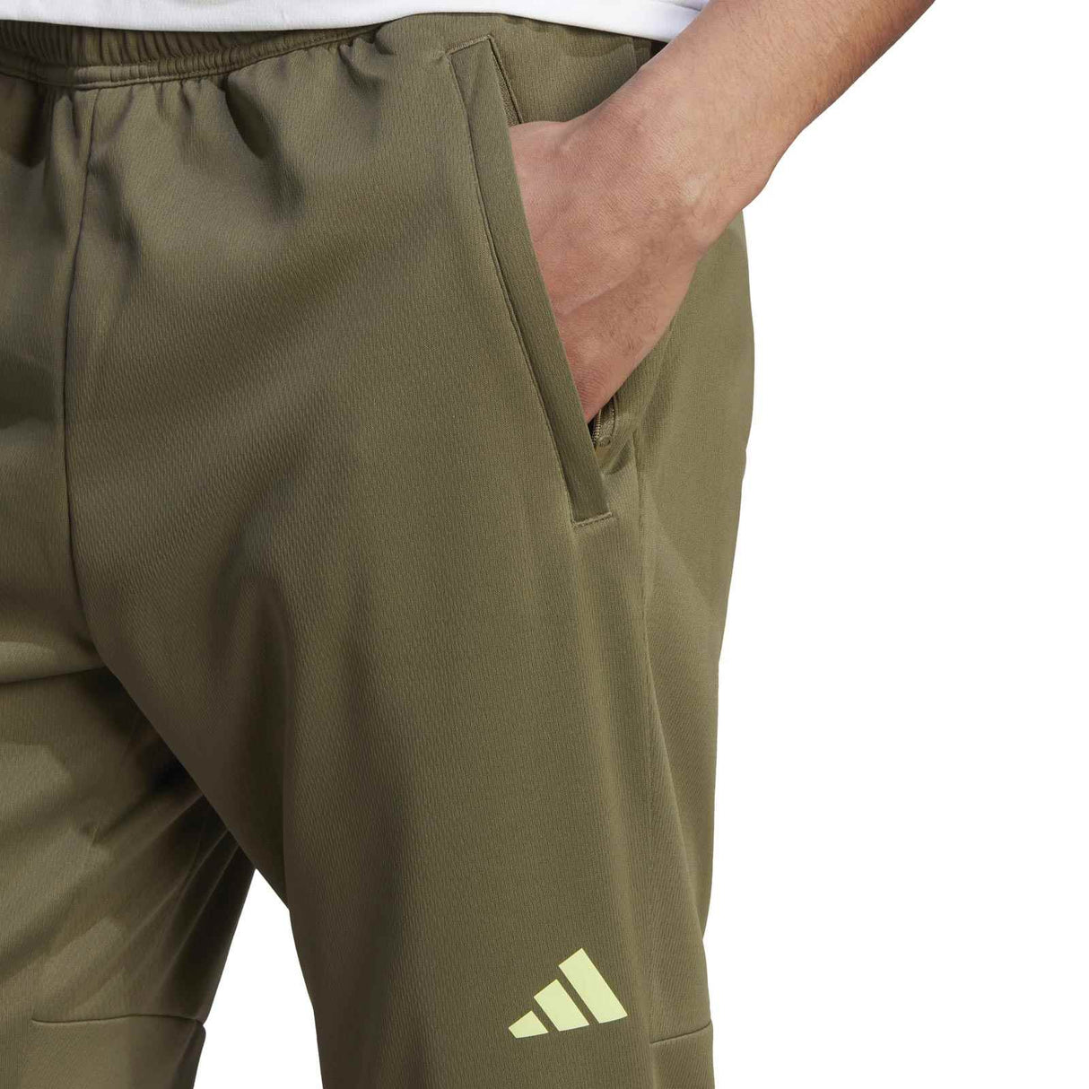 adidas Mens TR ES Pant Green