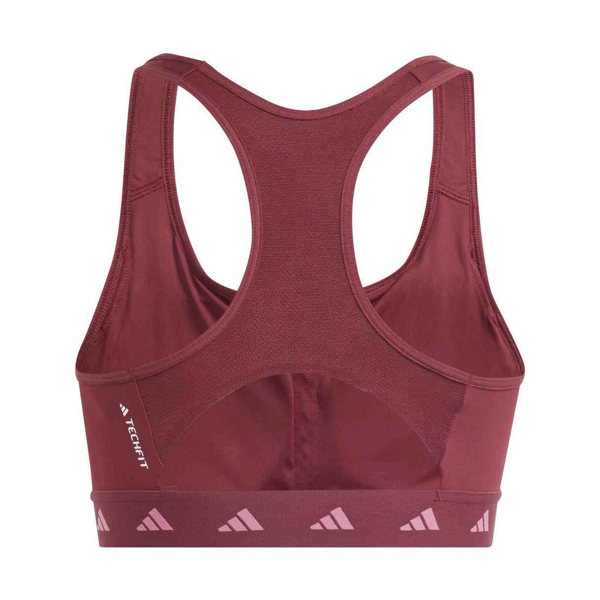 adidas Womens PWR MS Tech Fit Bra Purple