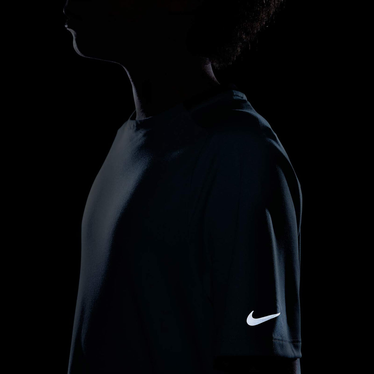 Nike Boys DF Multi Tech SS Top Blue
