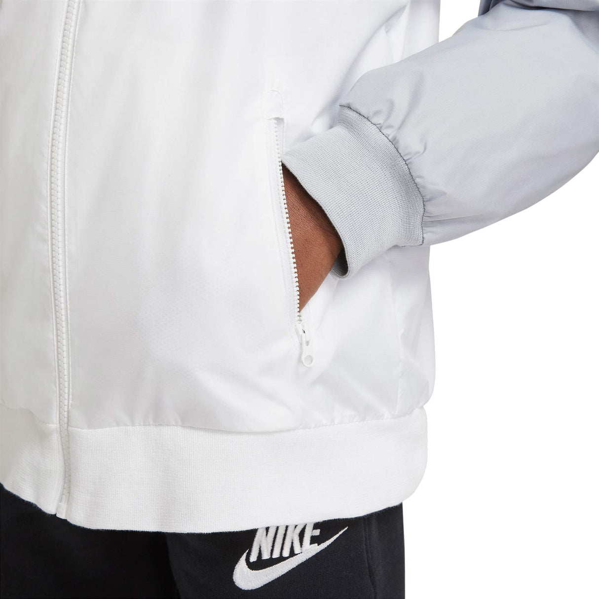 Nike Boys NSW Windrunner Jacket White