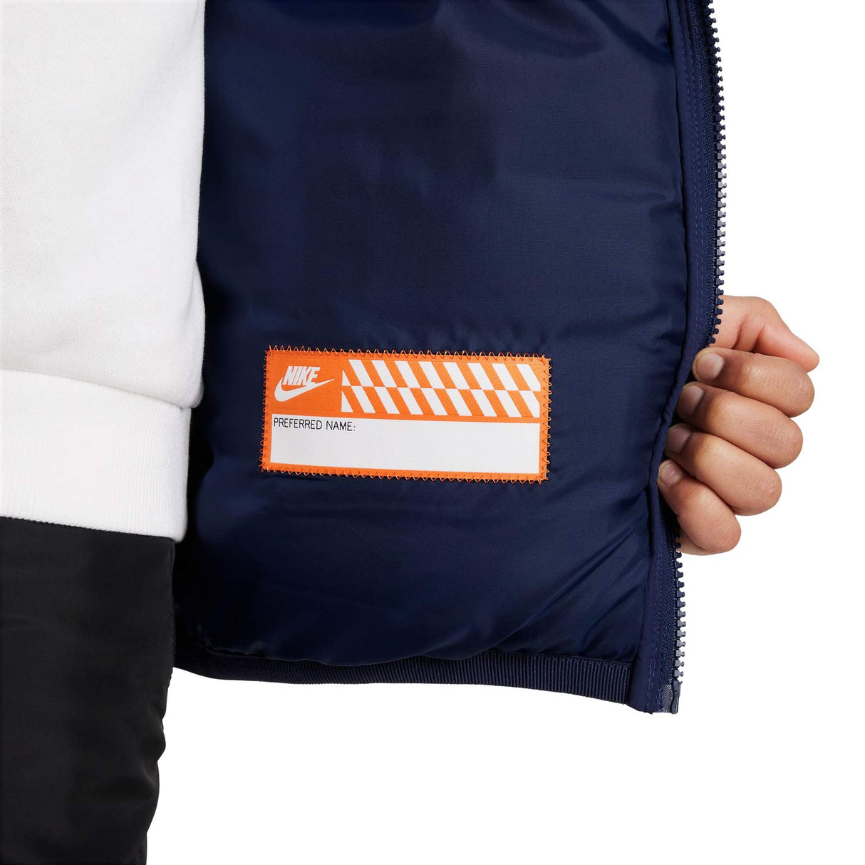 Nike Boys NSW Low SYNFL HD Jacket Navy
