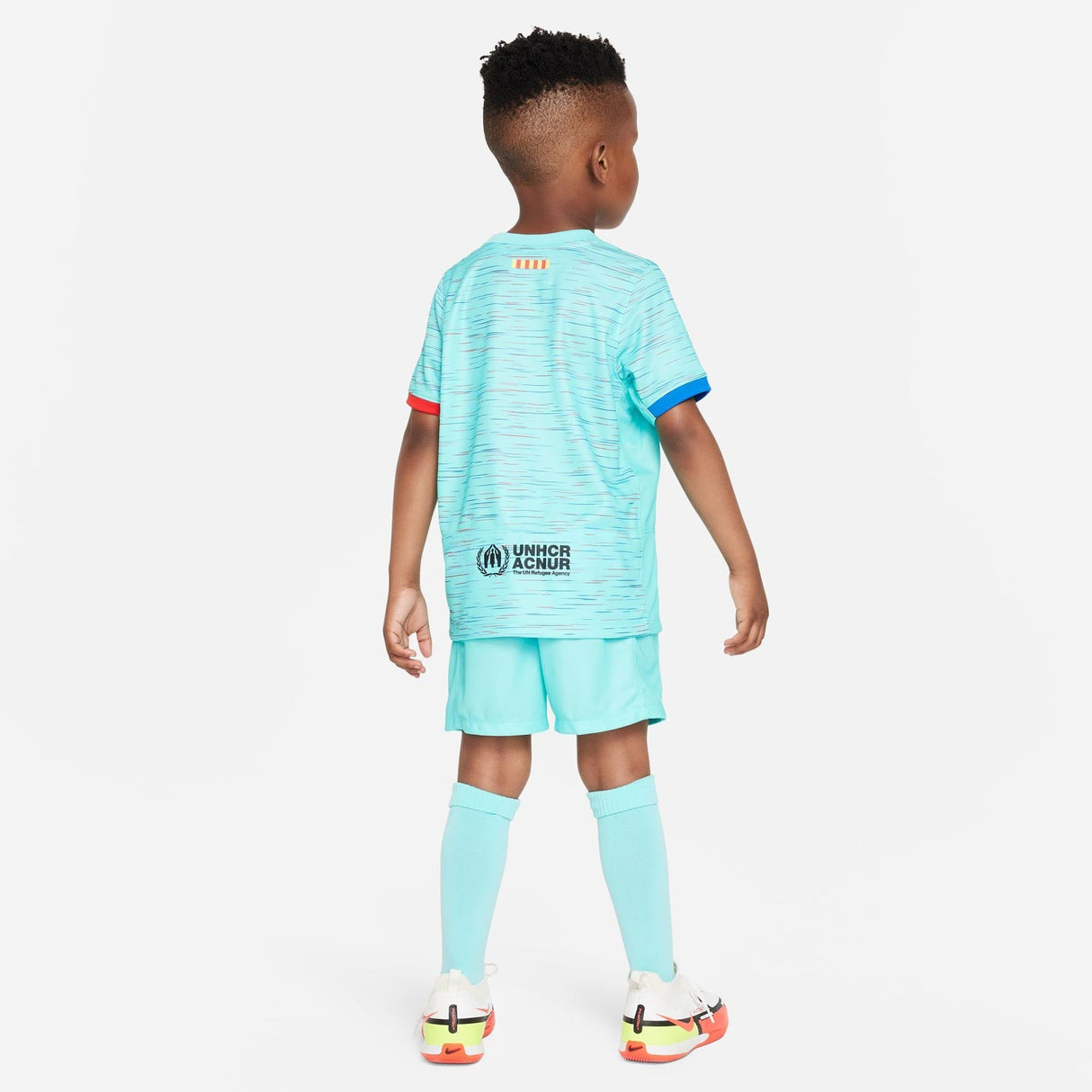 Nike FCB 23 Kids 3rd Kit Blue
