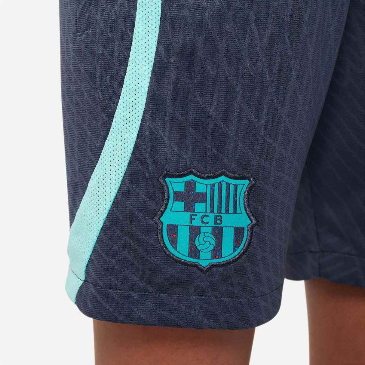 Nike FCB 23 Kids 3rd Strike Short Blue
