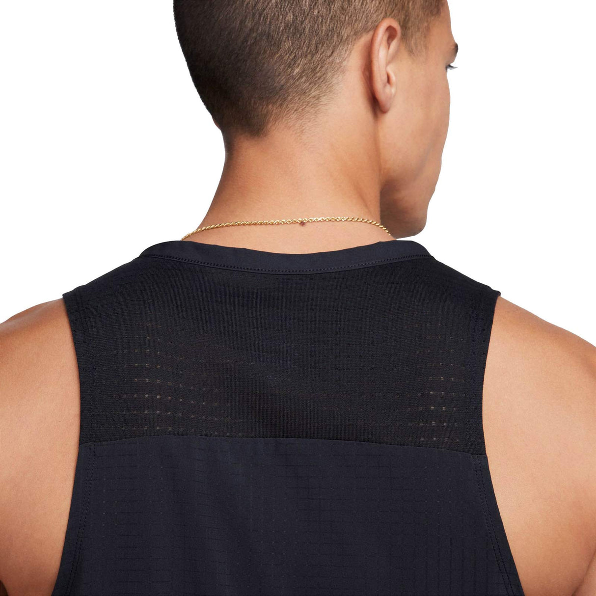 NIKE DF TRAIL Mens TANK SOLID Black