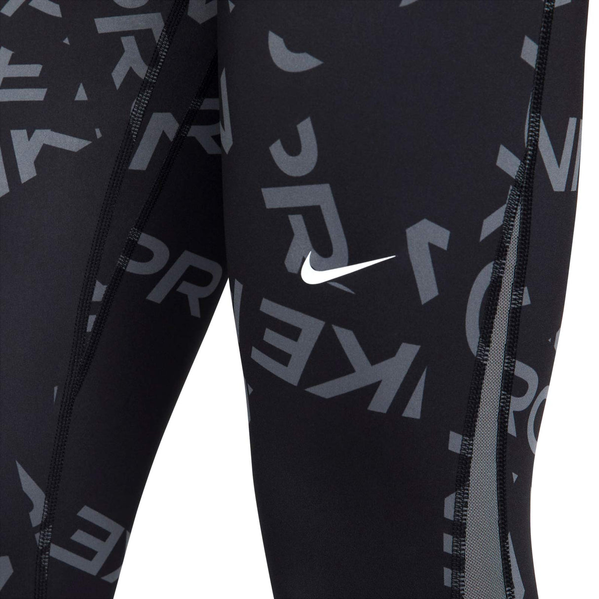 Nike Wmns NP DF MR AOP 7/8 Tight Black