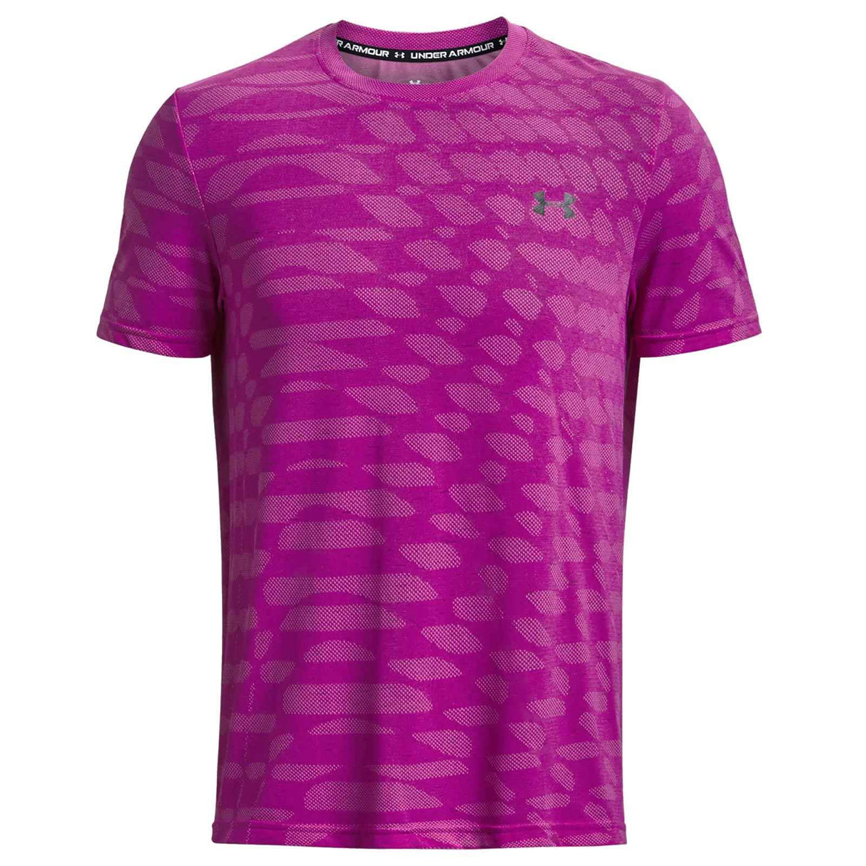 UA Mens Seamless Novelty SS Tee Purple