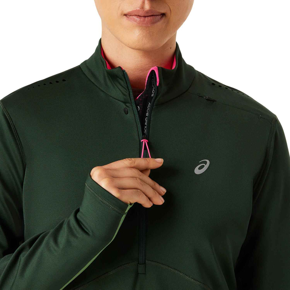 Asics Womens Winter Run HZ Midlayer Gree
