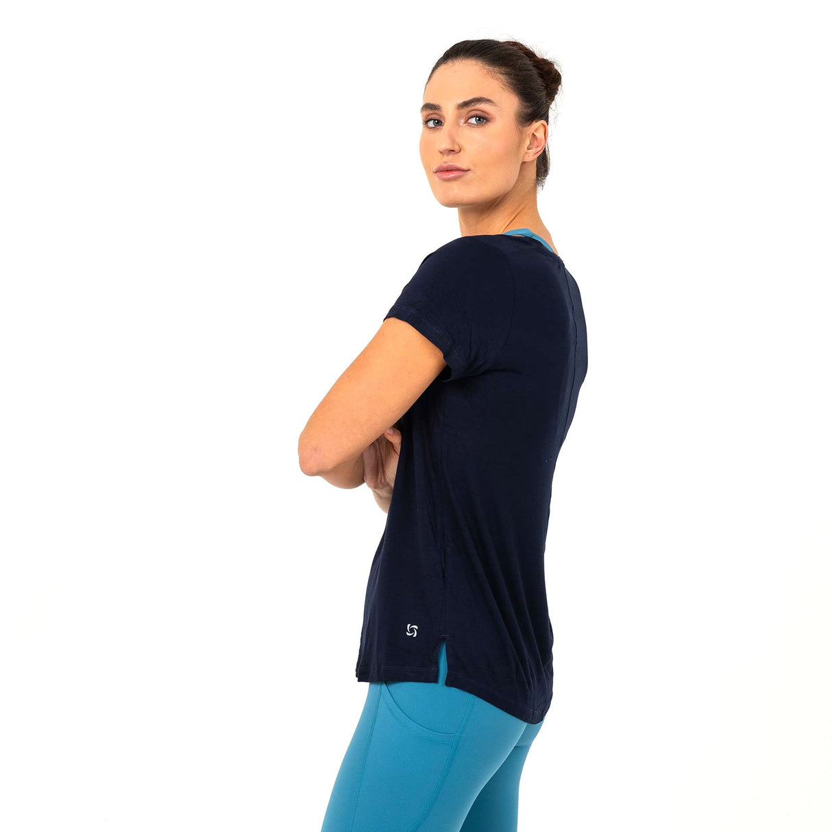 Bodylogic JS Trust Scoop Neck SS Tee Nv