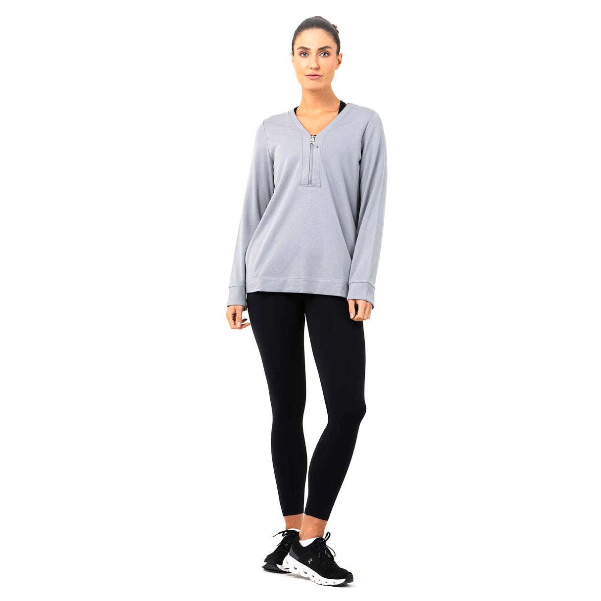 Bodylogic JS Freedom QZ Sweatshirt Gry