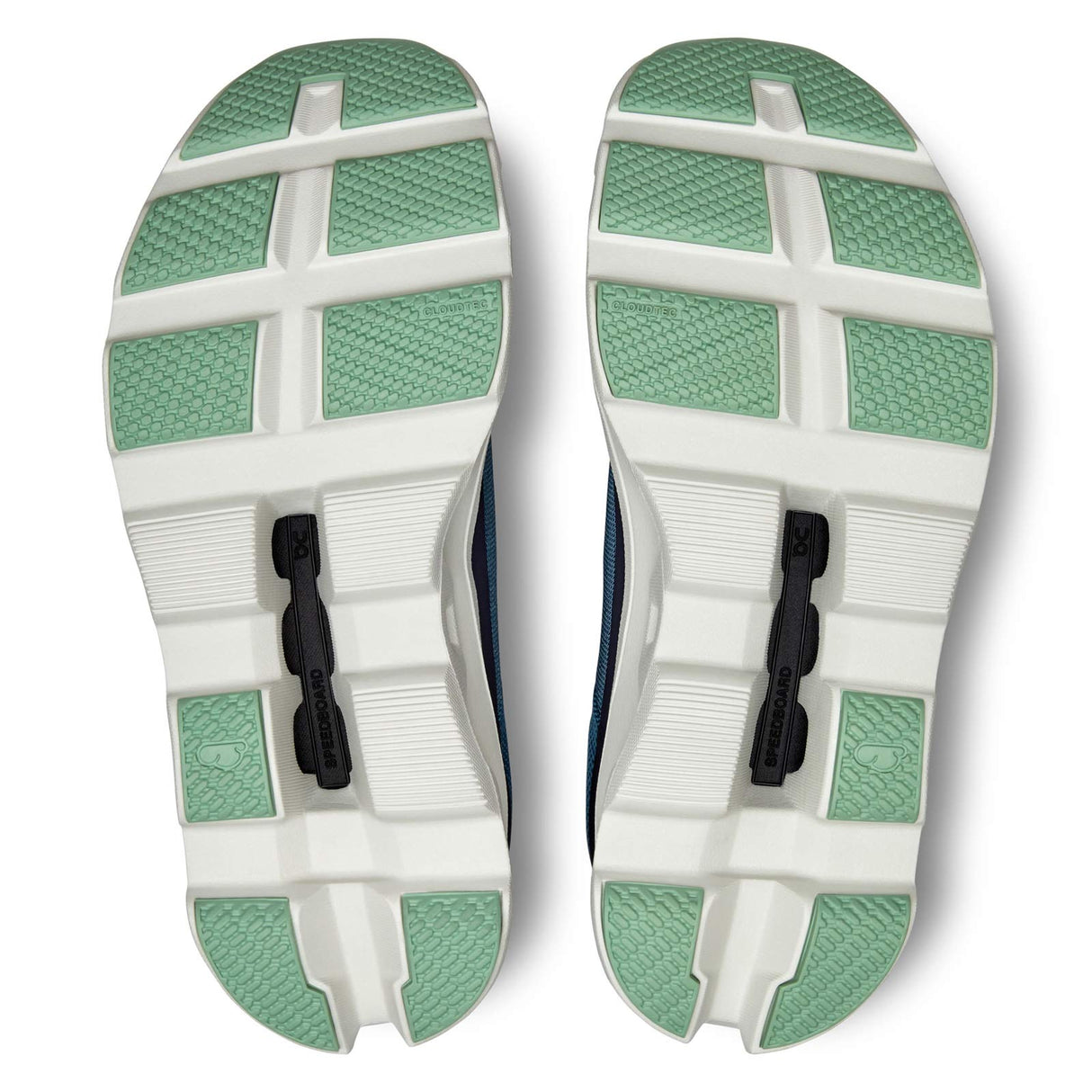 ON Cloudmonster Womens Grey/Blue