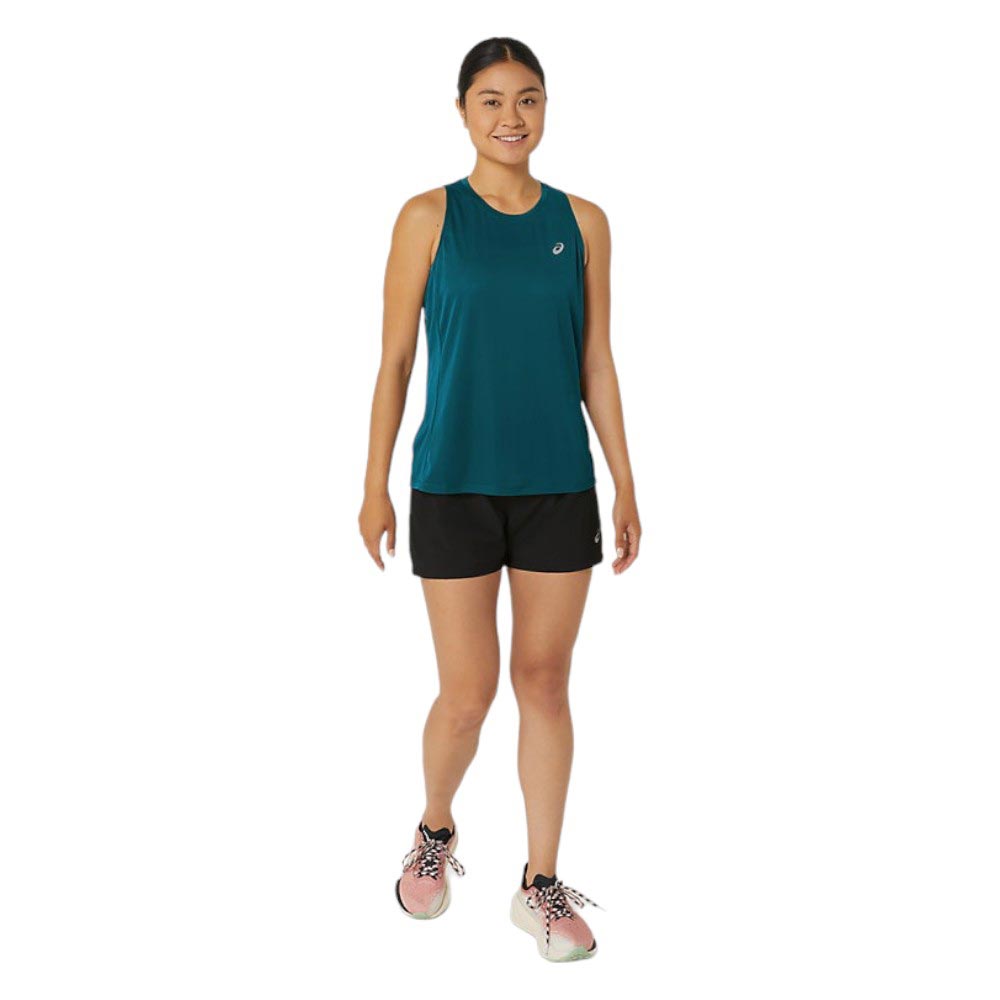 Asics Womens Core Tank Green