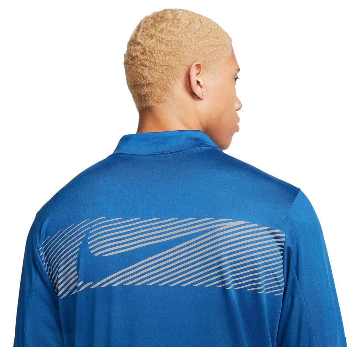 NIKE MENS DF ELMNT TOP HZ FLASH HBR BLU