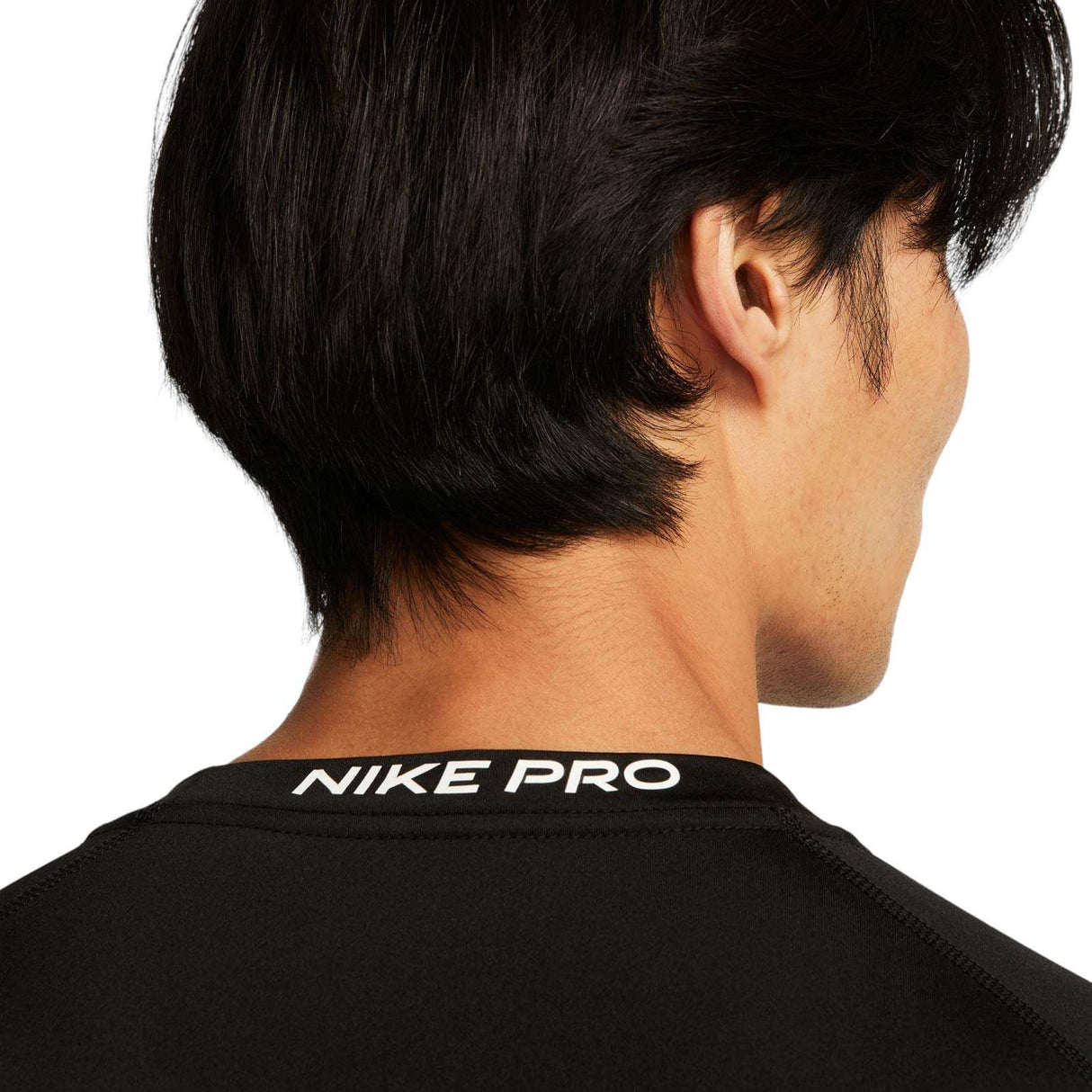 NIKE MENS NP DF TIGHT TOP LS BLACK