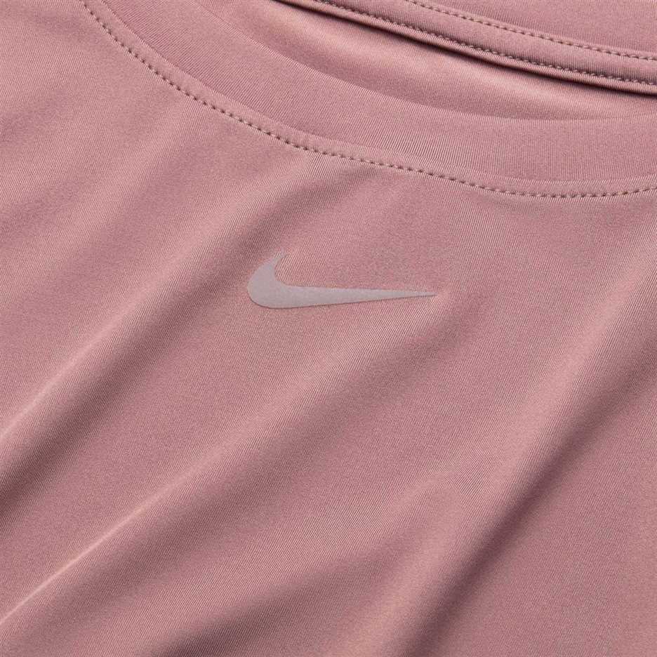 Nike Wmns One Classic DF SS Top Brown