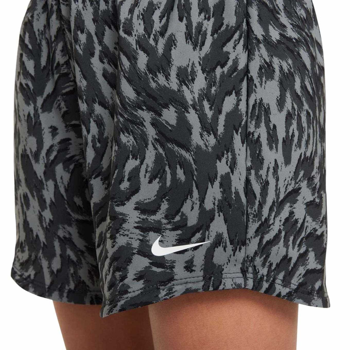NIKE GIRLS DF ONE WVN HR SHORT VNR GREY