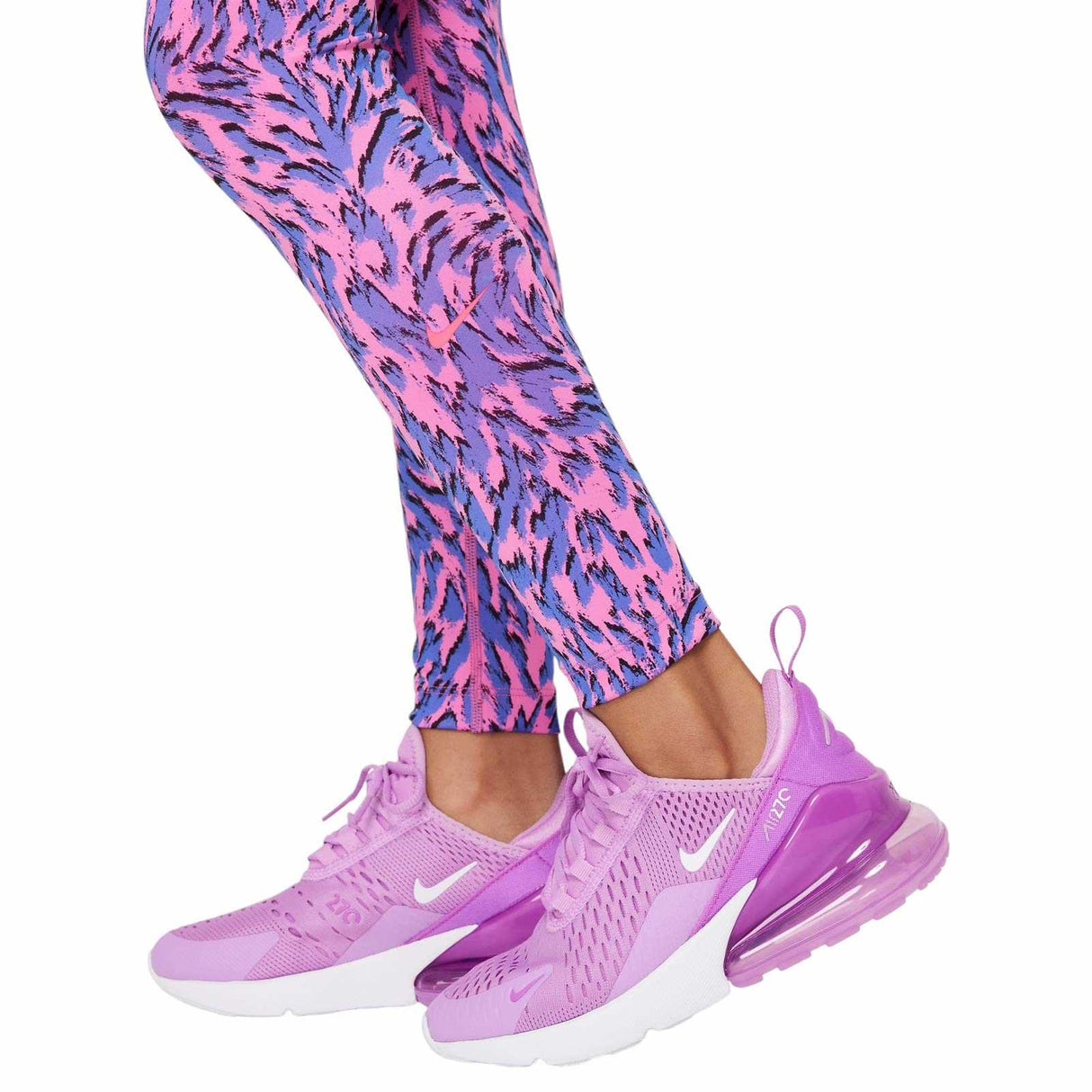 NIKE GIRLS DF ONE TIGHT VNR PINK
