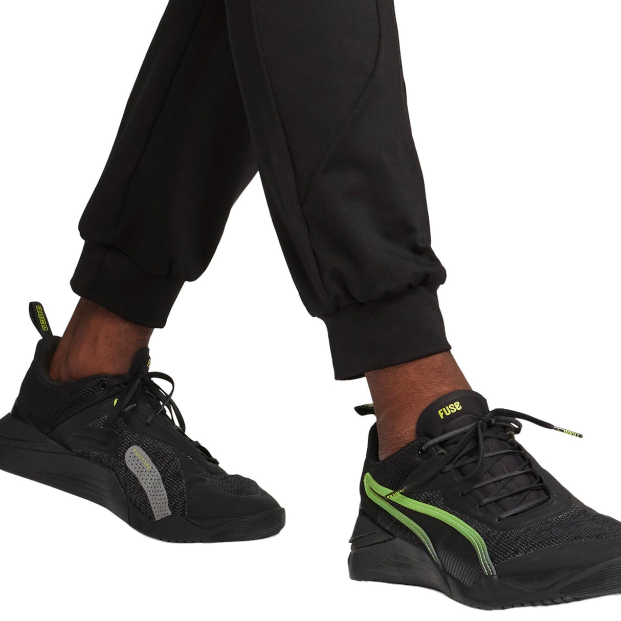 Puma Mens Fit Polyspan Jogger Black
