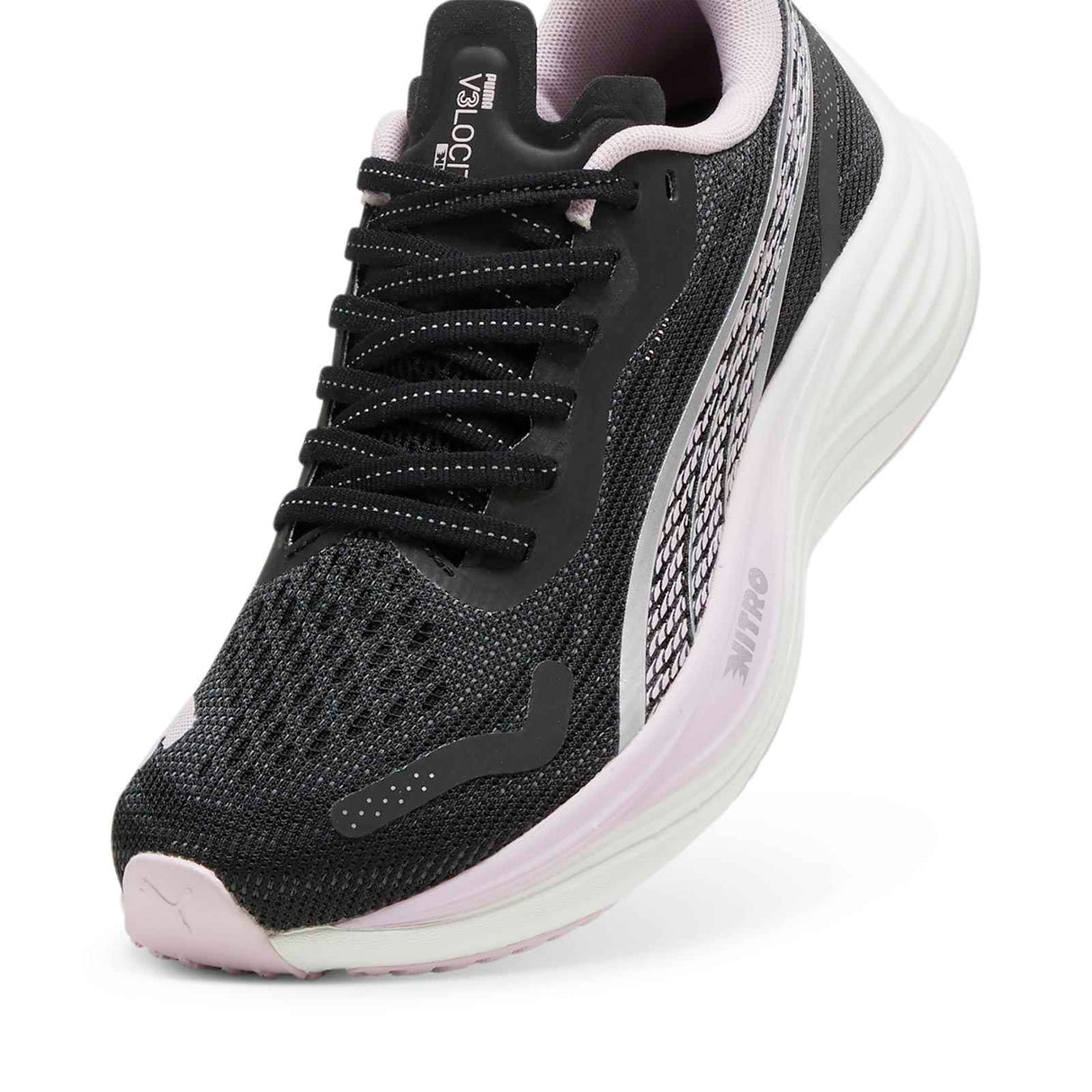 Puma Velocity Nitro 3 Womens Black/Pink
