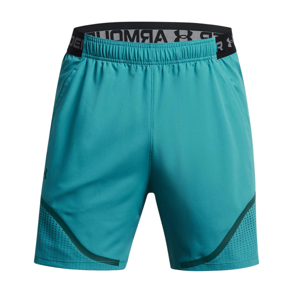 UA Mens Vanish Woven 6in Grph Short Grn