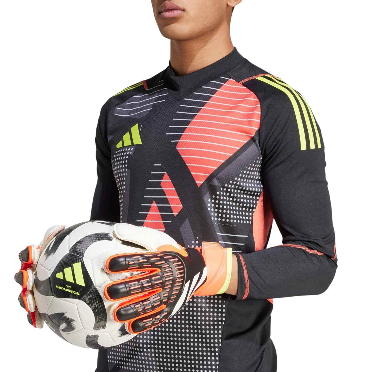 adidas Predator Match FS GK Glove Blk/Rd
