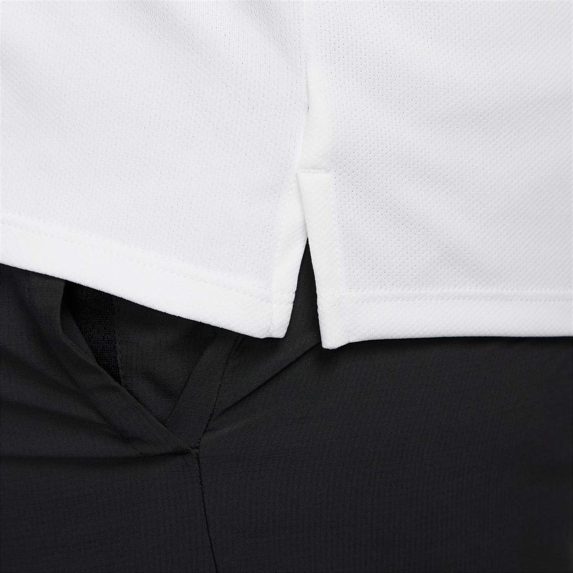 NIKE Mens DF UV Miler SS Tee White
