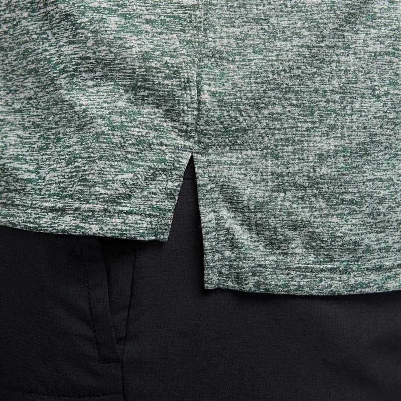 Nike Mens DF Rise 365 SS Tee Green