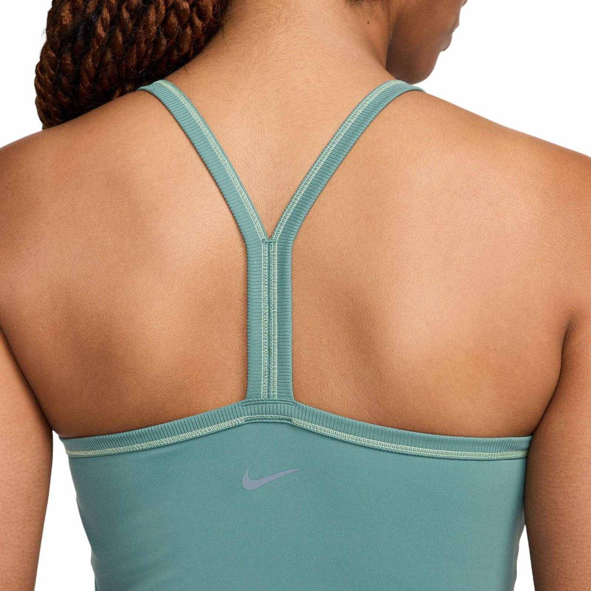 Nike One Wmns DF NV Fitted Crop Tank Grn