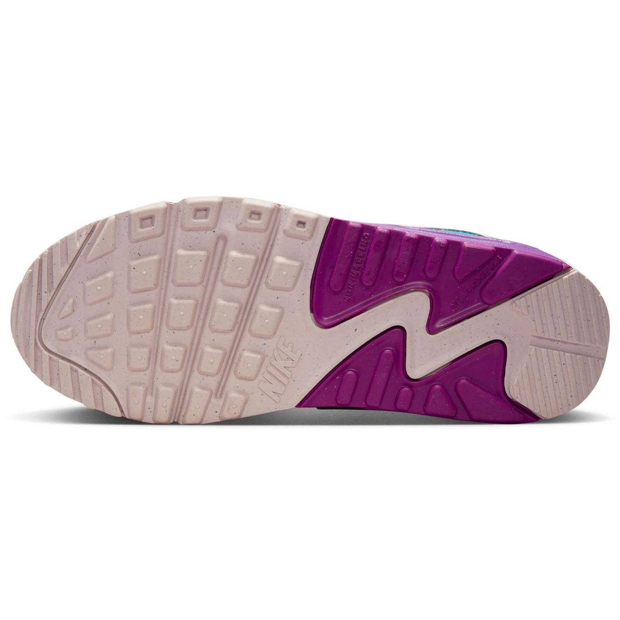 Nike Air Max 90 Ltr Kids Wht/Grey/Purple